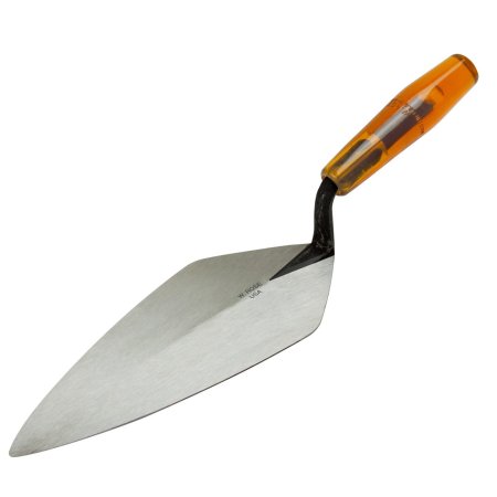 12" Rose Brick Trowel — Plastic Handle — Accessories