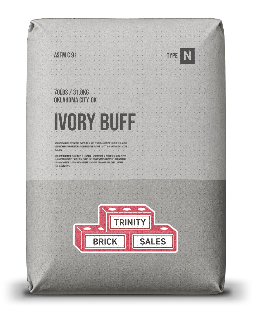 Ivory Buff mortar bag